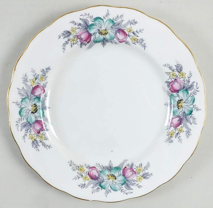 6632 Salad Plate by Colclough-1
