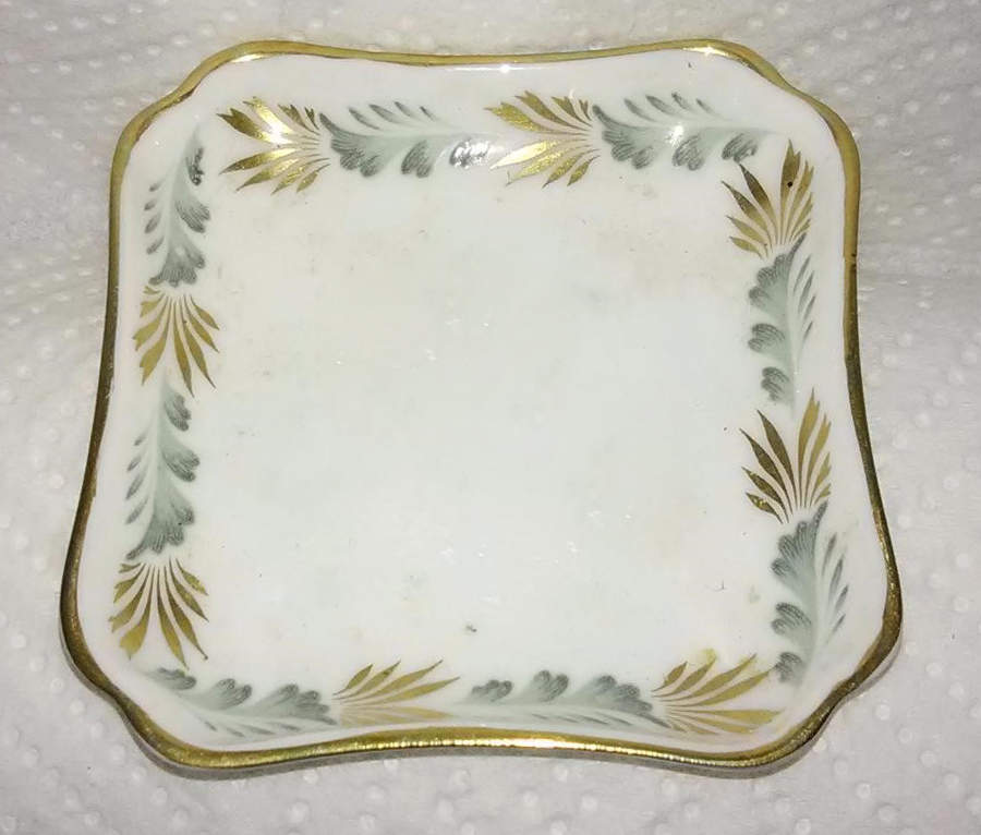 Sonnet (Scalloped Edge) Square Ashtray by Coalport-1