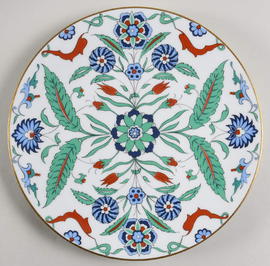 Art Persan Large Dinner Plate by Charles Field Haviland-1