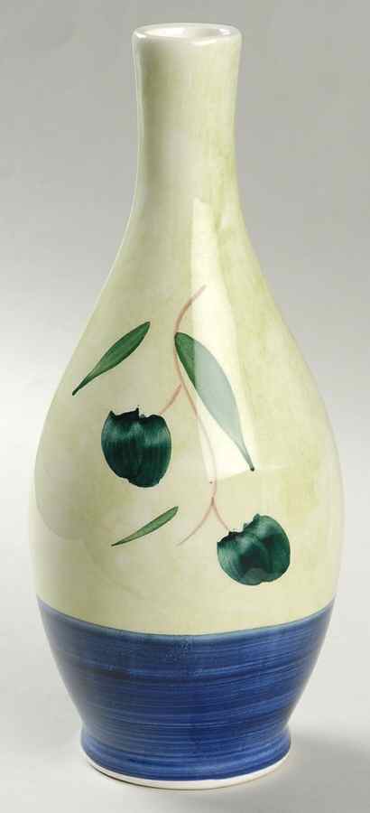 Blue Olive Oil Jar No Drizzle Spout by Crate & Barrel-1