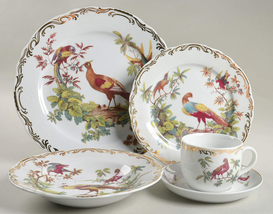 Rutherford's Birds 40 Piece Estate Set by China (Made in China)-1