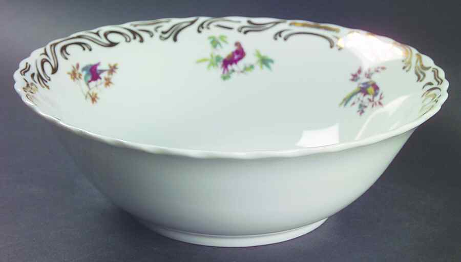 Rutherford's Birds 9" Round Vegetable Bowl by China (Made in China)-1