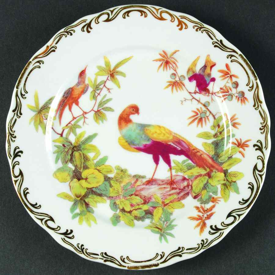 Rutherford's Birds Salad Plate by China (Made in China)-1