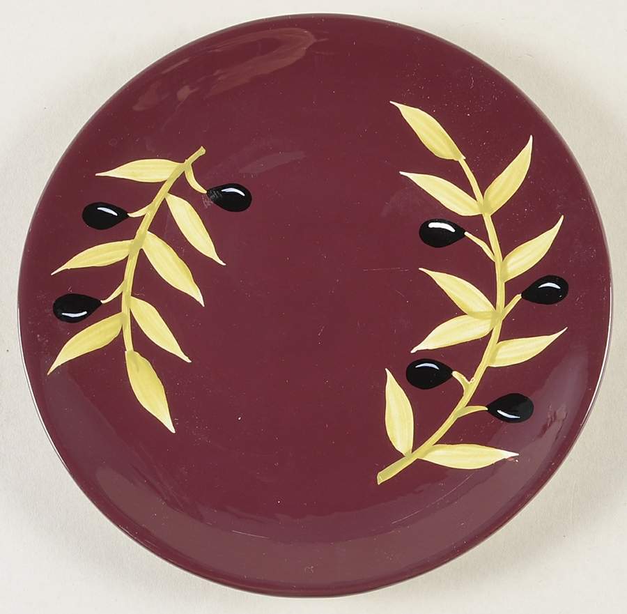 Kalamata Bread & Butter Plate by Crate & Barrel-1