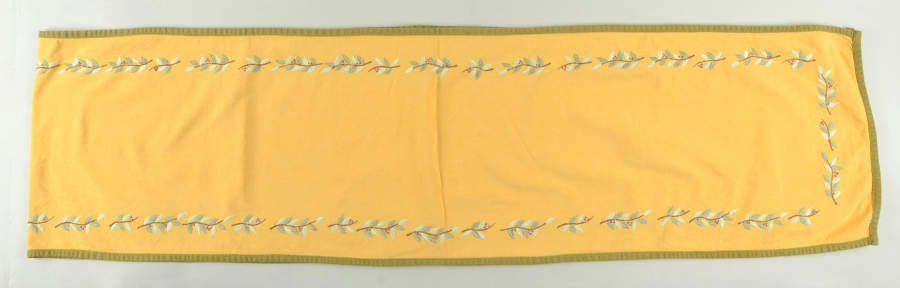 Brittany 13" X 100" Cloth Table Runner by Crate & Barrel-1