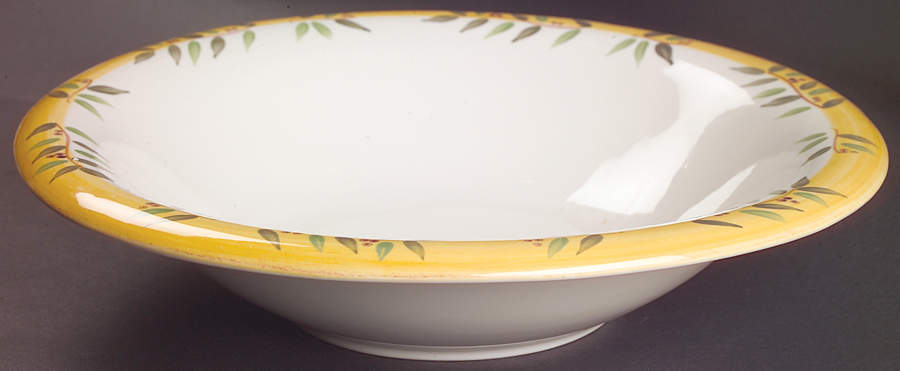 Brittany 13" Pasta Serving Bowl by Crate & Barrel-1