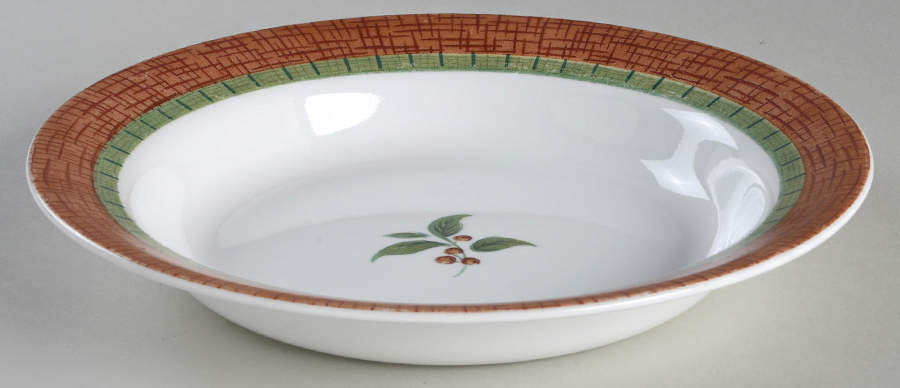 Spiceberry (Corelle) Rim Soup Bowl by Corning Corelle-1