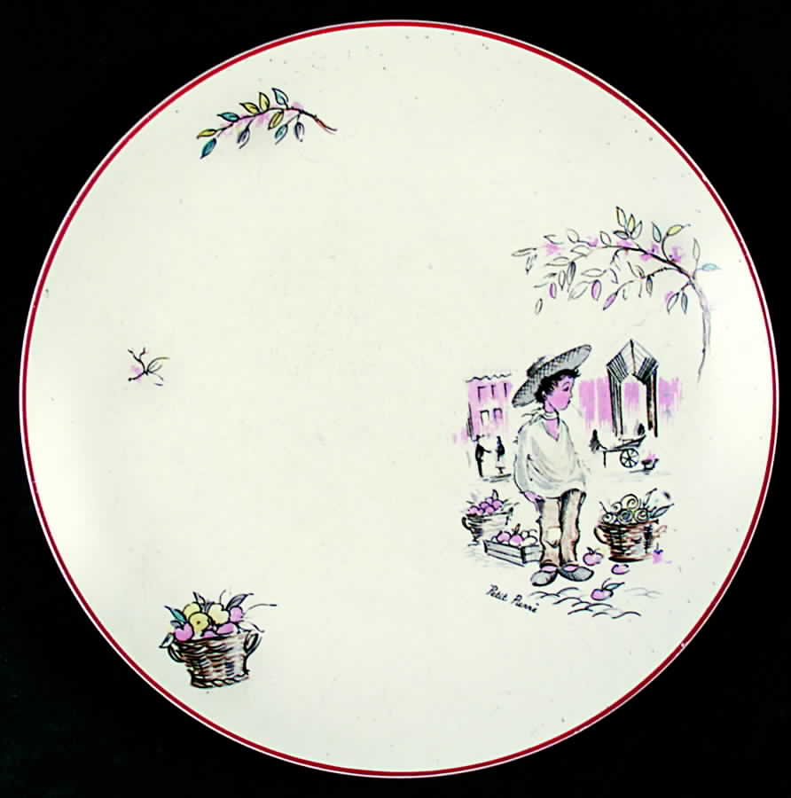 CRD158 Dinner Plate by Crown Ducal-1