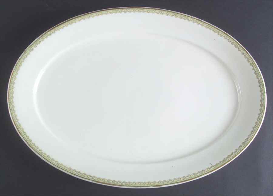 CHF844 18" Oval Serving Platter by Charles Field Haviland-1