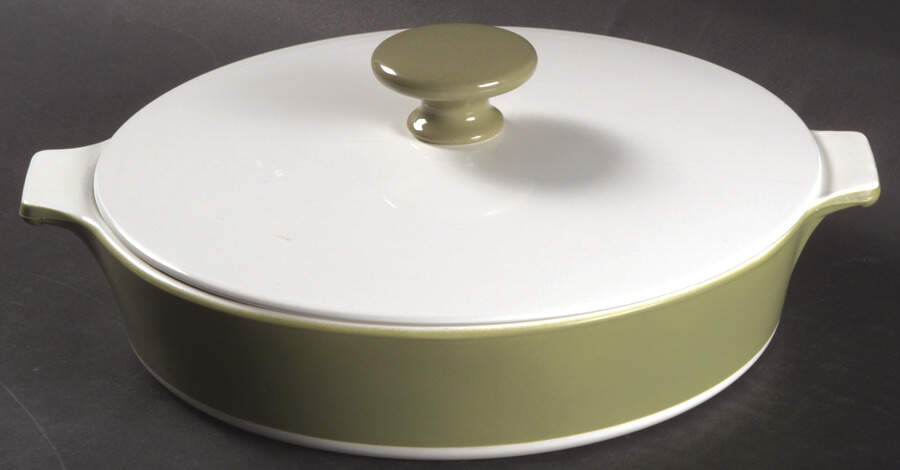 Avocado 8" Skillet & Lid by Corning Corelle-1