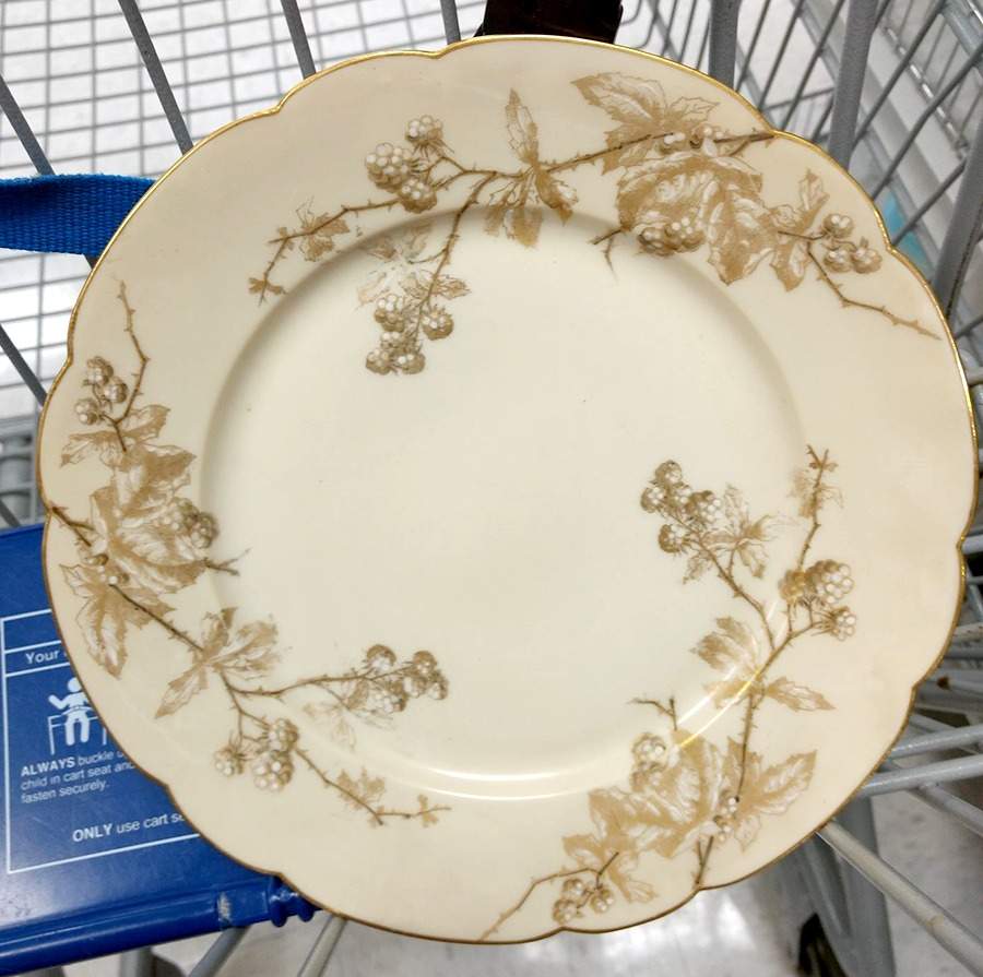 CHF848 Dinner Plate by Charles Field Haviland-1