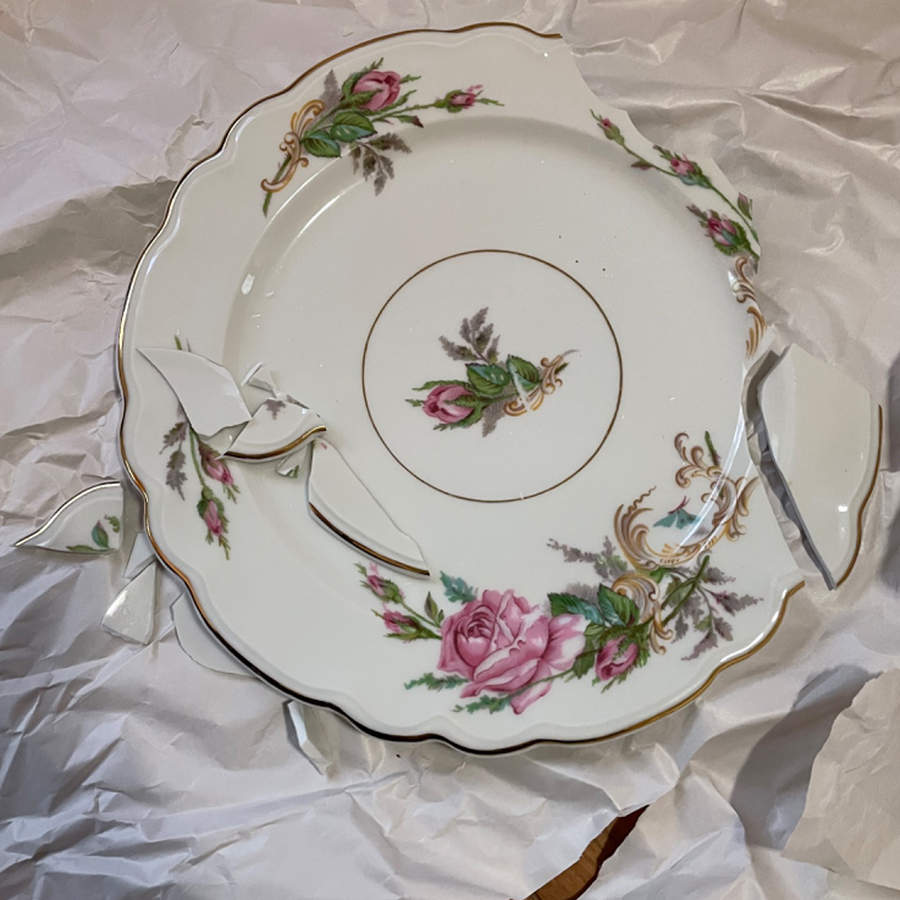 CHF860 Dinner Plate by Charles Field Haviland-1