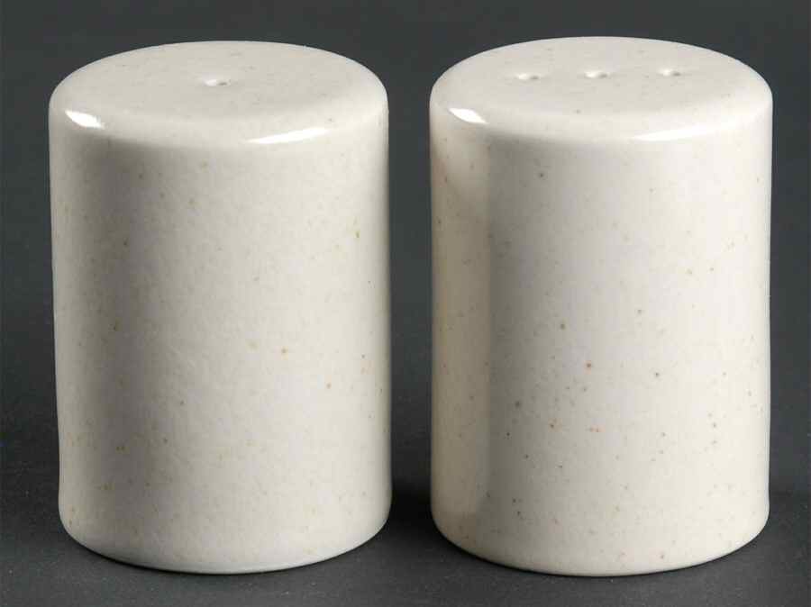 Cargo Cream Salt & Pepper Set by Calvin Klein-1