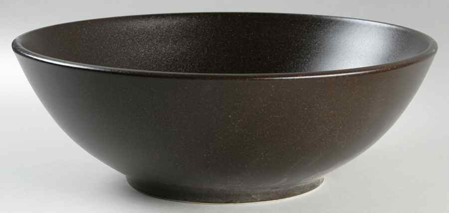 Cargo Raisin 11" Large Salad Serving Bowl by Calvin Klein-1