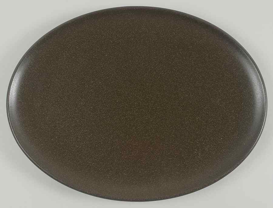 Cargo Raisin 15" Oval Serving Platter by Calvin Klein-1