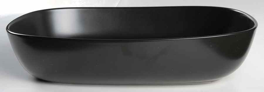 Graffiti Charcoal 13"  Rectangular Baker by Calvin Klein-1