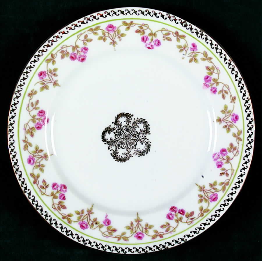 IMQ27 Bread & Butter Plate by Imperial China Austria-1