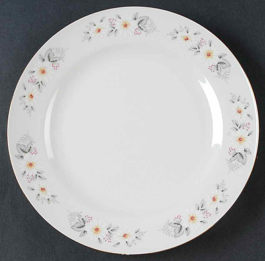 Snowflower Salad Plate by China (Made in China)-1