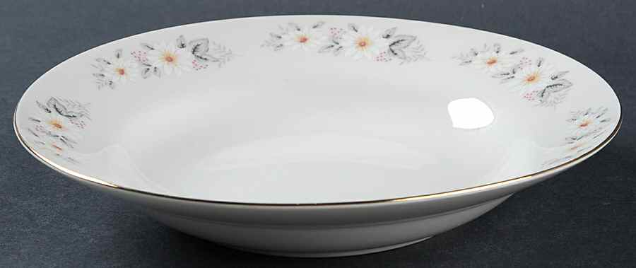Snowflower Coupe Soup Bowl by China (Made in China)-1