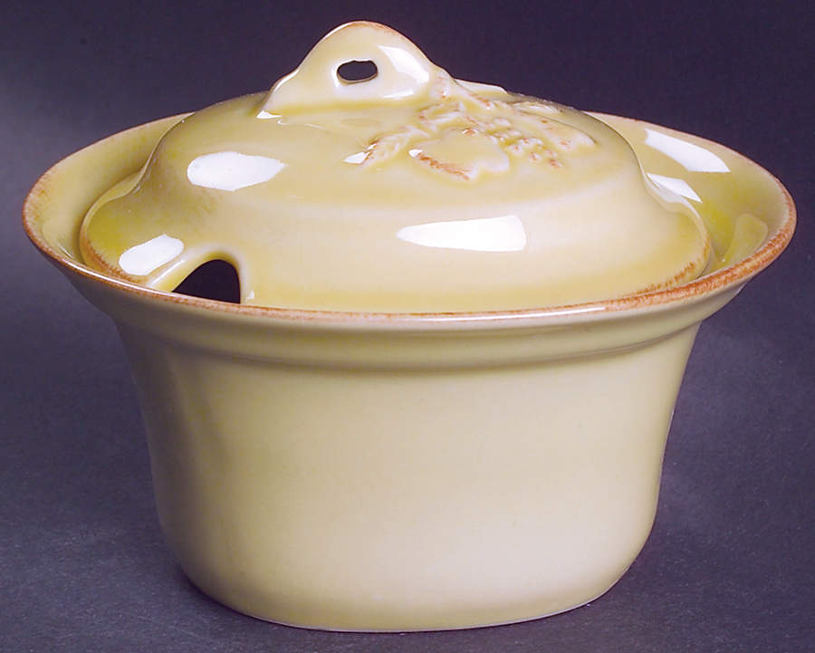 Madeira Harvest (Dijon Gold) Sugar Bowl & Lid by Casafina-1