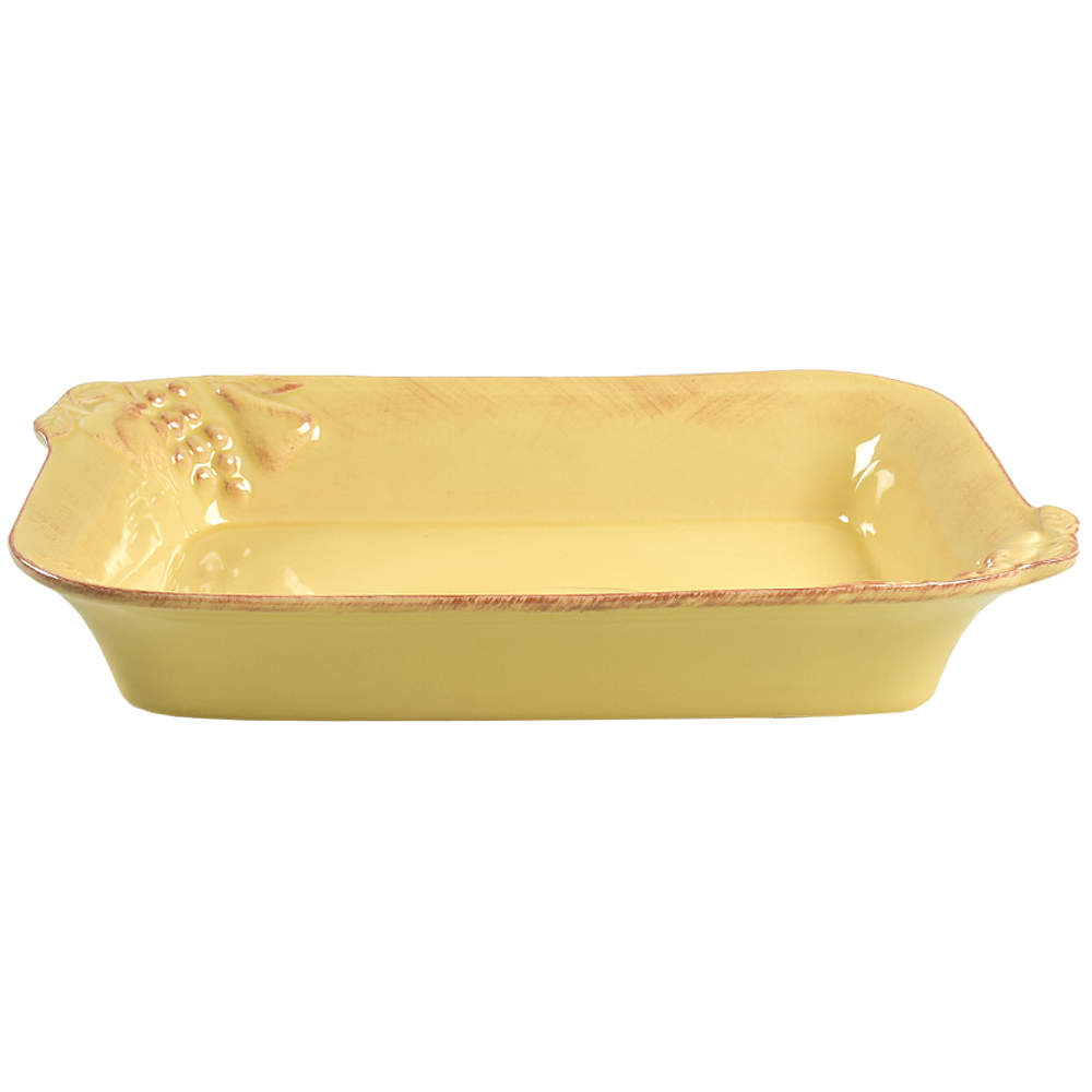 Madeira Harvest (Dijon Gold) 14" Rectangular Baker by Casafina-1