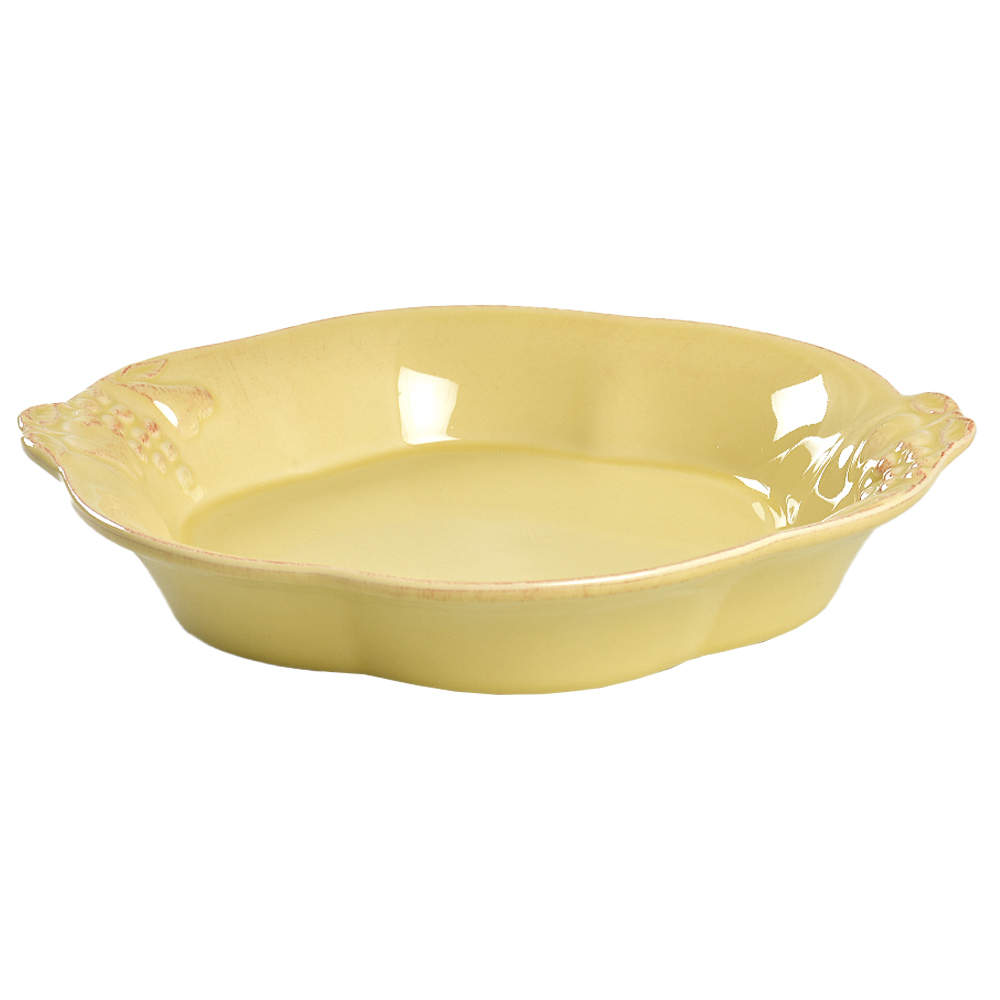 Madeira Harvest (Dijon Gold) 9" Individual Pasta Bowl by Casafina-1