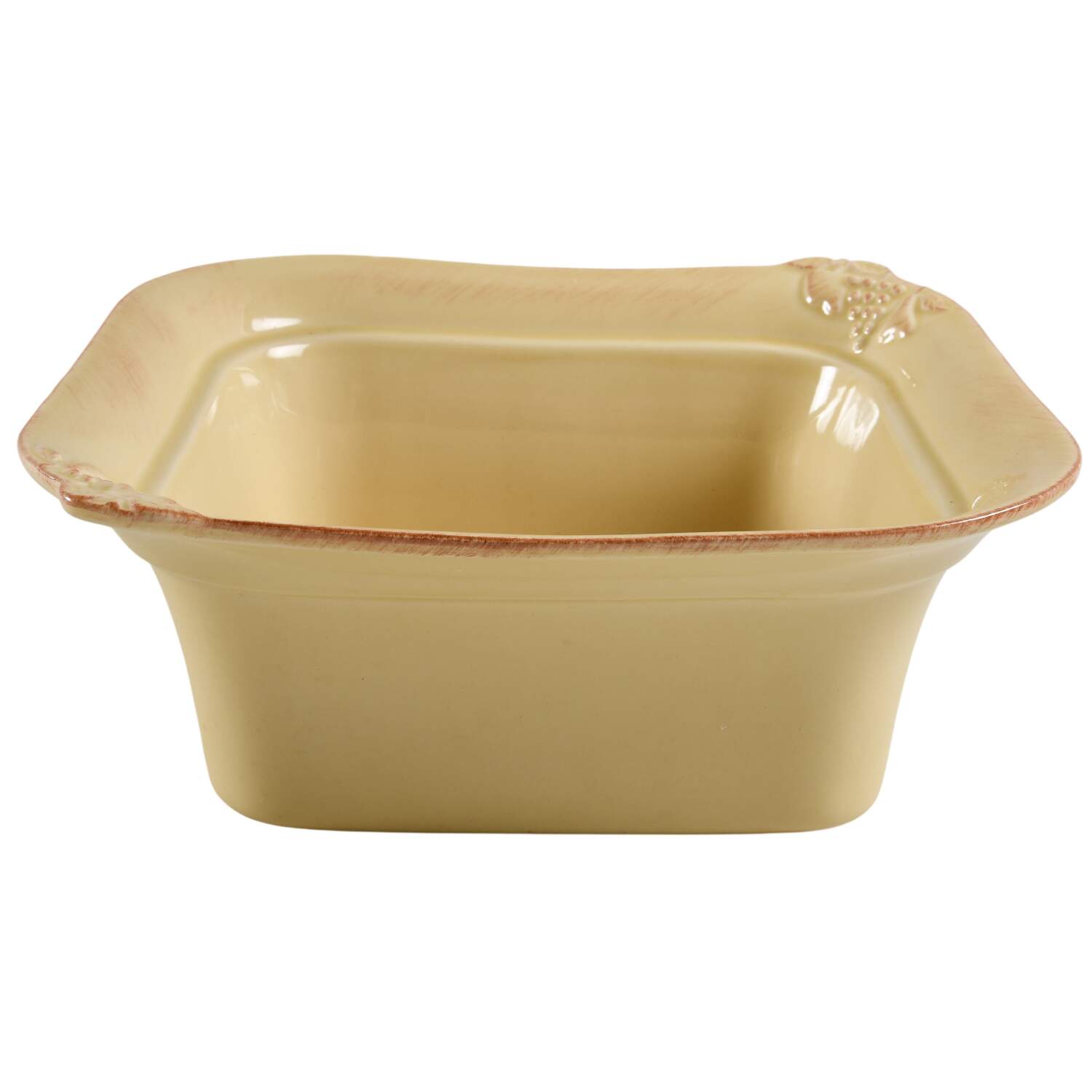 Madeira Harvest (Dijon Gold) 2 Quart Square Casserole No Ceramic Lid by Casafina-1