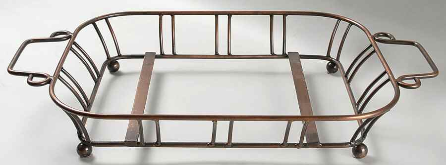 Madeira Harvest (Dijon Gold) Metal Stand for 14" Rectangular Baker by Casafina-1