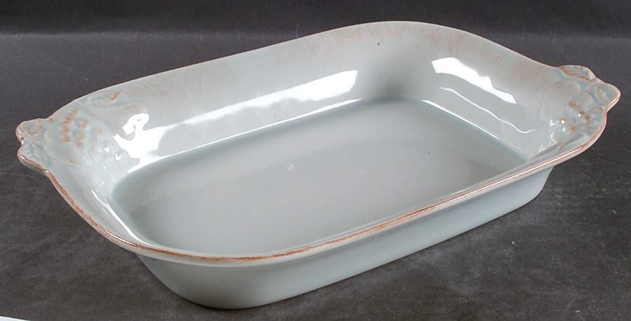 Madeira Harvest (Robin's Egg Blue) 11" Rectangular Baker by Casafina-1