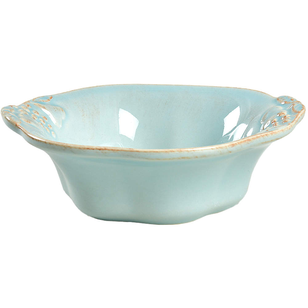 Madeira Harvest (Robin's Egg Blue) Fruit/Dessert (Sauce) Bowl by Casafina-1