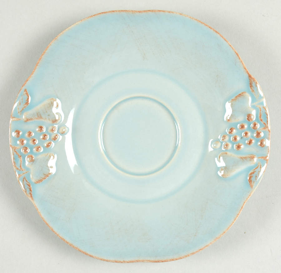 Madeira Harvest (Robin's Egg Blue) Saucer by Casafina-1