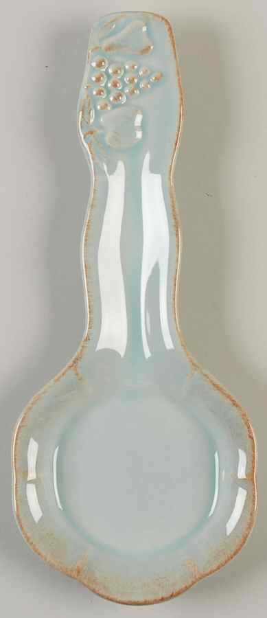 Madeira Harvest (Robin's Egg Blue) Spoon Rest/Holder (Holds 1 Spoon) by Casafina-1