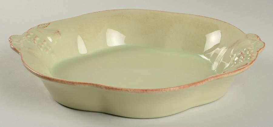 Madeira Harvest (Sage Green) 9" Individual Pasta Bowl by Casafina-1