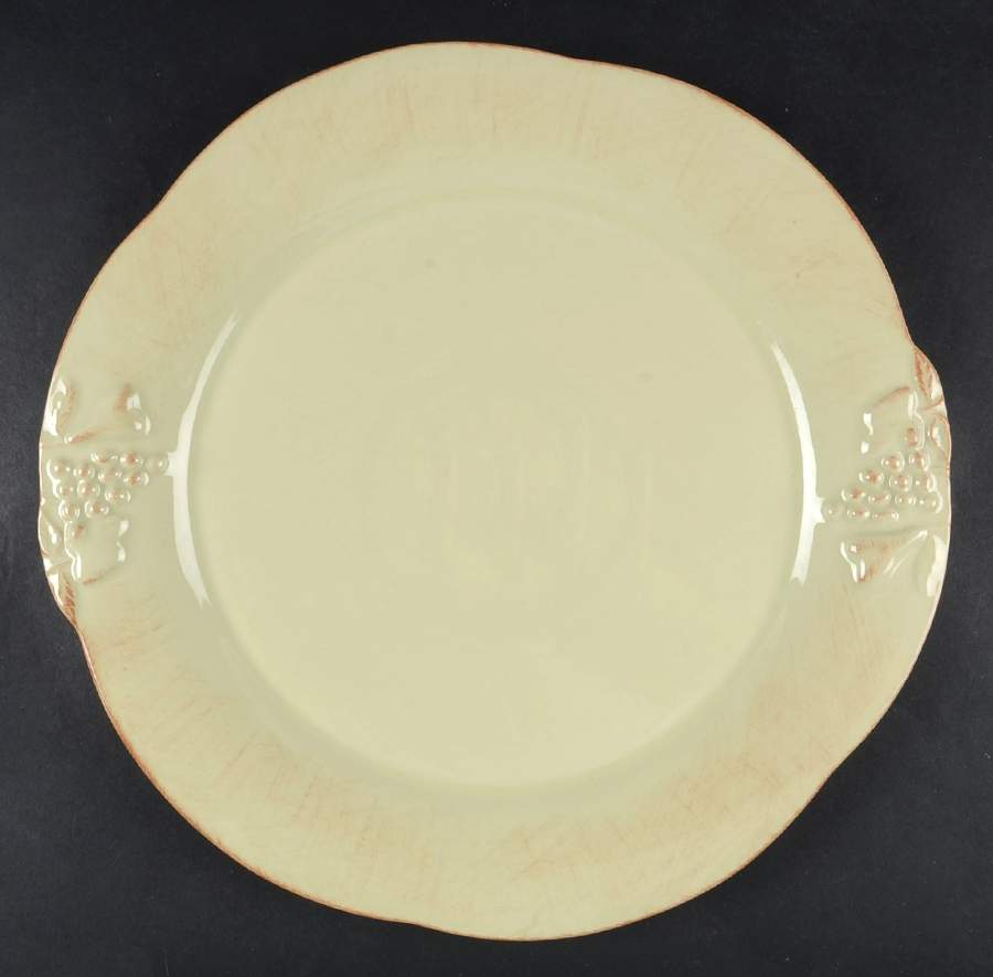 Madeira Harvest (Sage Green) Service Plate (Charger) by Casafina-1