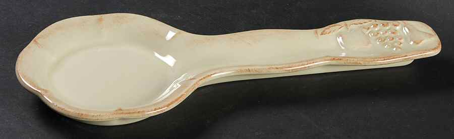 Madeira Harvest (Sage Green) Spoon Rest/Holder (Holds 1 Spoon) by Casafina-1