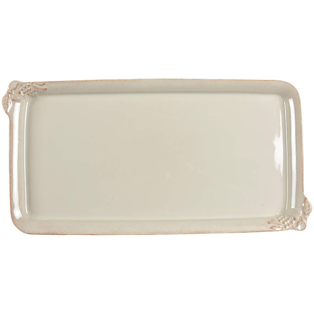 Madeira Harvest (Vanilla Creme) 15" Rectangular Tray by Casafina-1