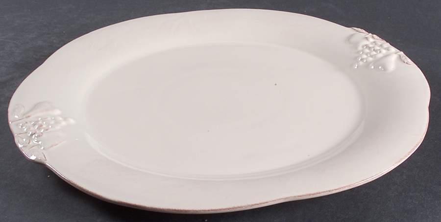 Madeira Harvest (Vanilla Creme) Service Plate (Charger) by Casafina-1