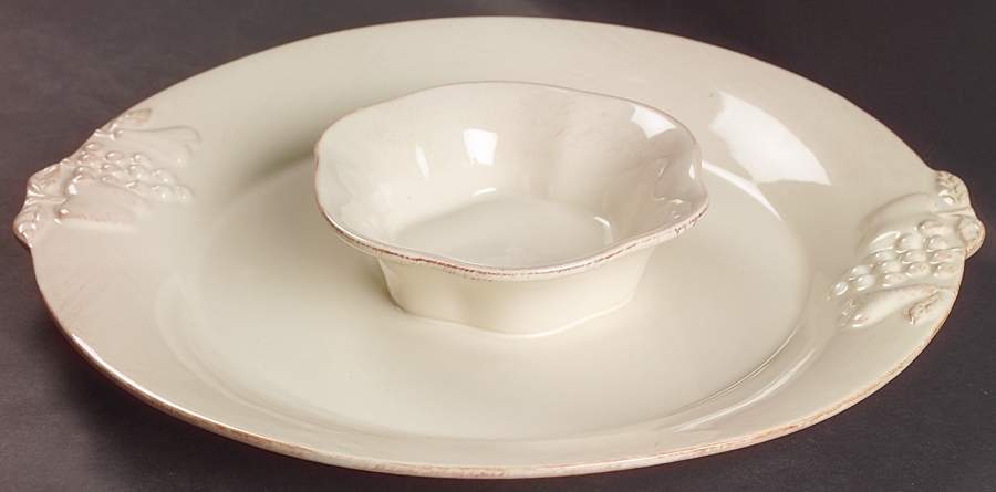 Madeira Harvest (Vanilla Creme) 1 Piece Chip & Dip by Casafina-1