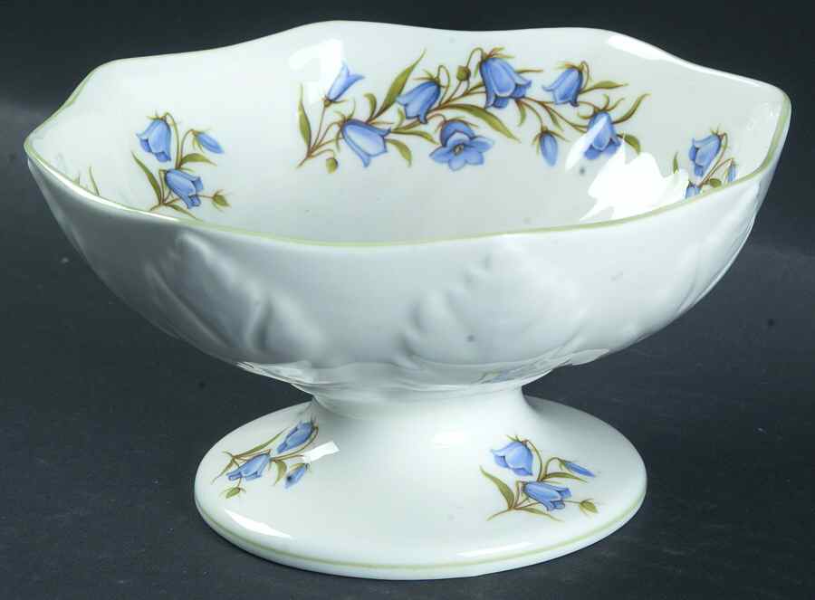 Bluebell Round Compote (Height X Width) by Crown Staffordshire-1