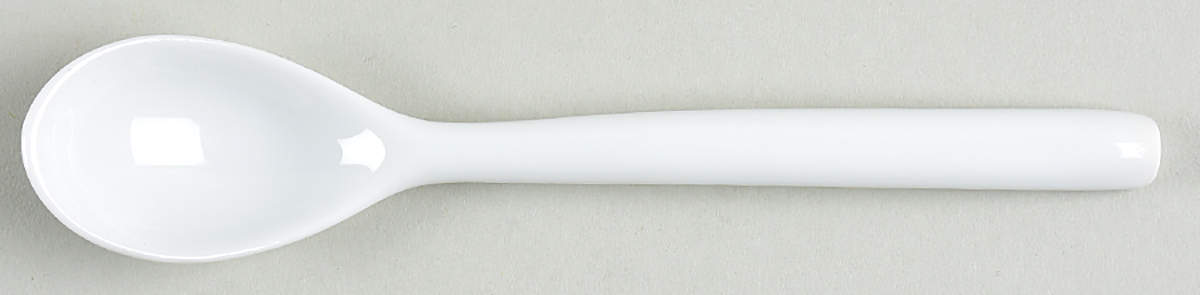 Hemisphere White Spoon-Teaspoon/Ceramic by Jean Louis Coquet-1