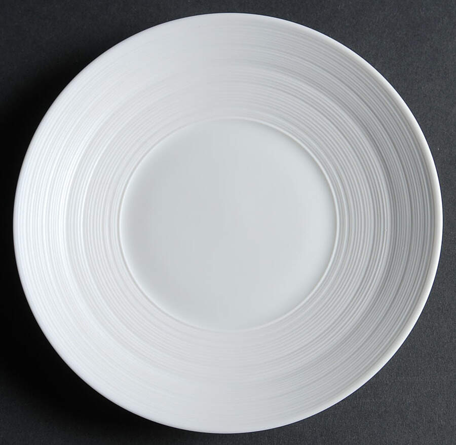 Hemisphere White Bread & Butter Plate by Jean Louis Coquet-1