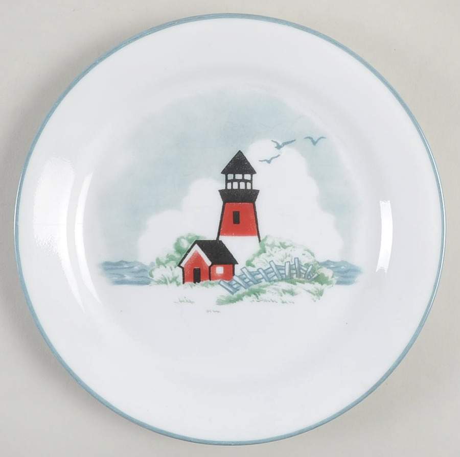 Outer Banks Salad/Dessert Plate by Corning Corelle-1