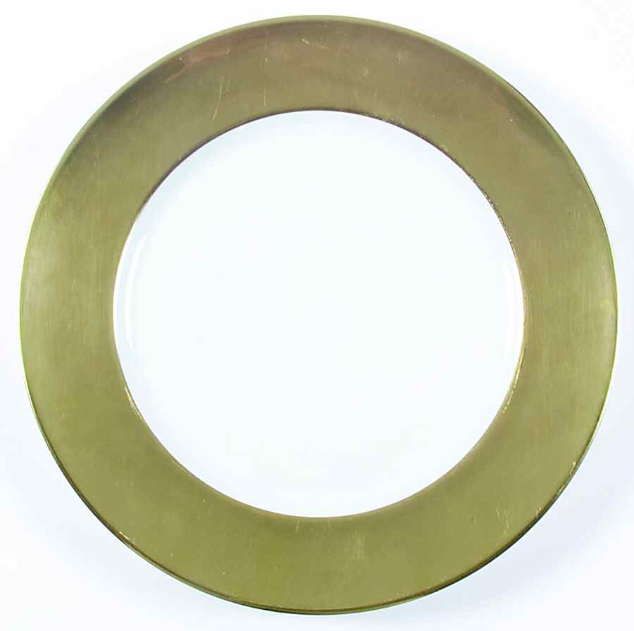 Service Plates Matte (Gold Trim) Service Plate (Charger) by Charles Field Haviland-1