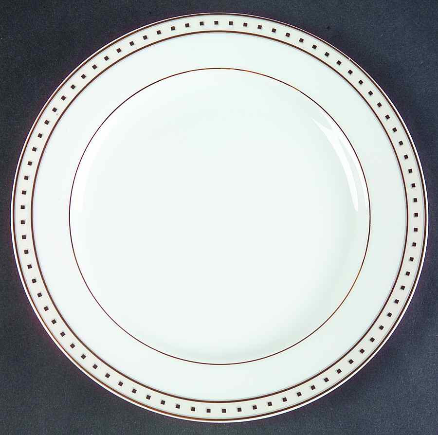 Babylone Ivory Salad/Dessert Plate by Christofle-1