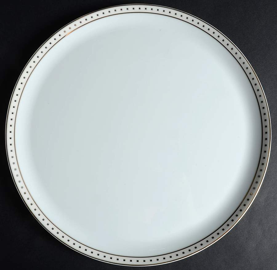 Babylone Ivory Cake Plate by Christofle-1