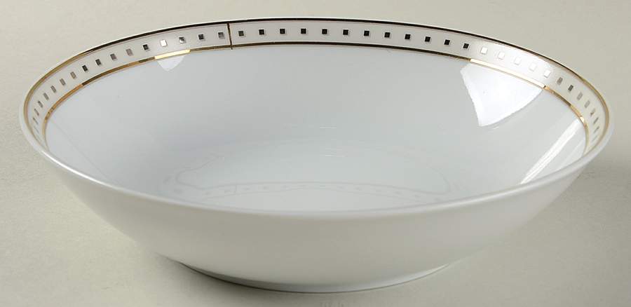 Babylone Ivory Soup/Cereal Bowl by Christofle-1
