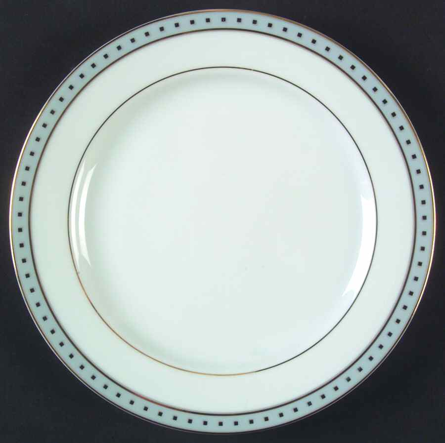 Babylone Grey Salad/Dessert Plate by Christofle-1