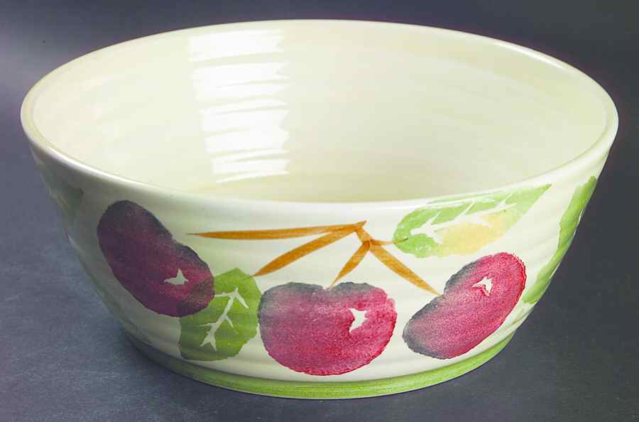 Apple 9" Round Vegetable Bowl by Culinary Arts-1