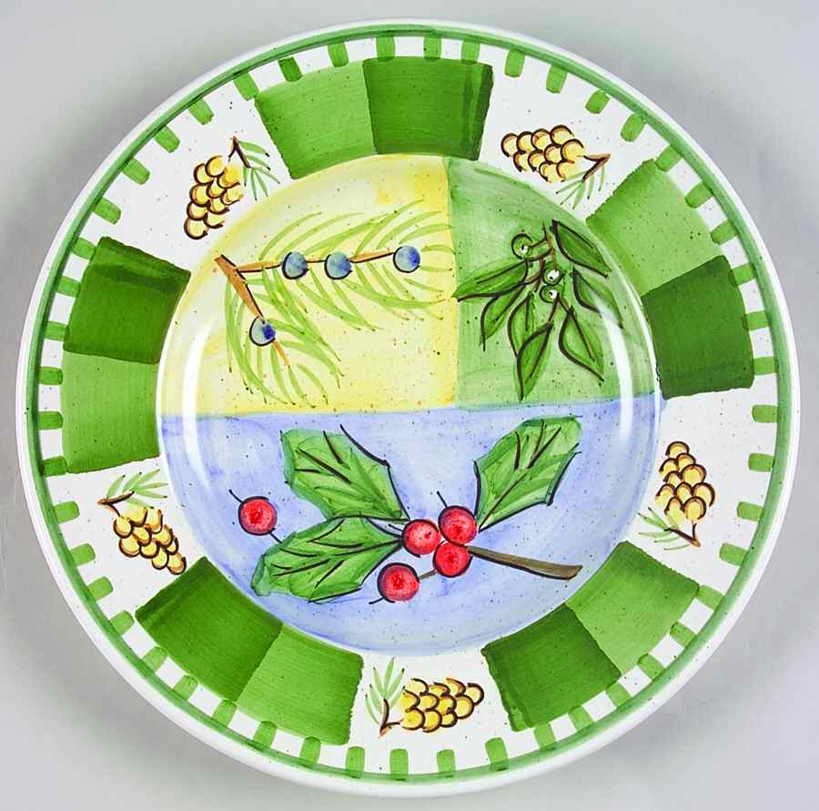Hollyberry Dinner Plate by Culinary Arts-1