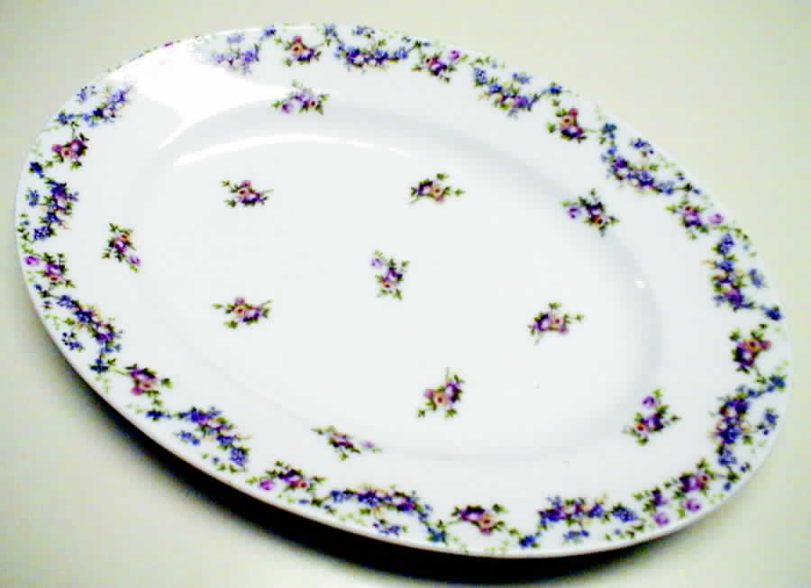 CMT70 12" Oval Serving Platter by Charles Martin-1